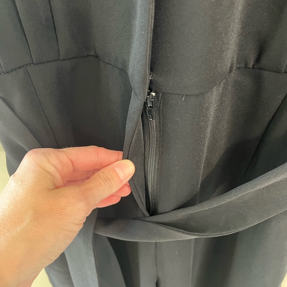 Scoop Women’s Jumpsuit Long Sleeve. Black in color. Size Small - Picture 10 of 14